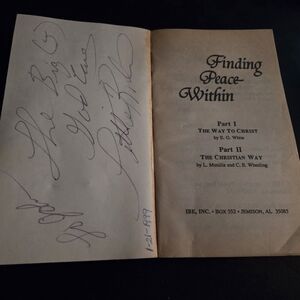 THIS LITTLE RICHARD BOOK IS SIGNED AUTOGRAPHED